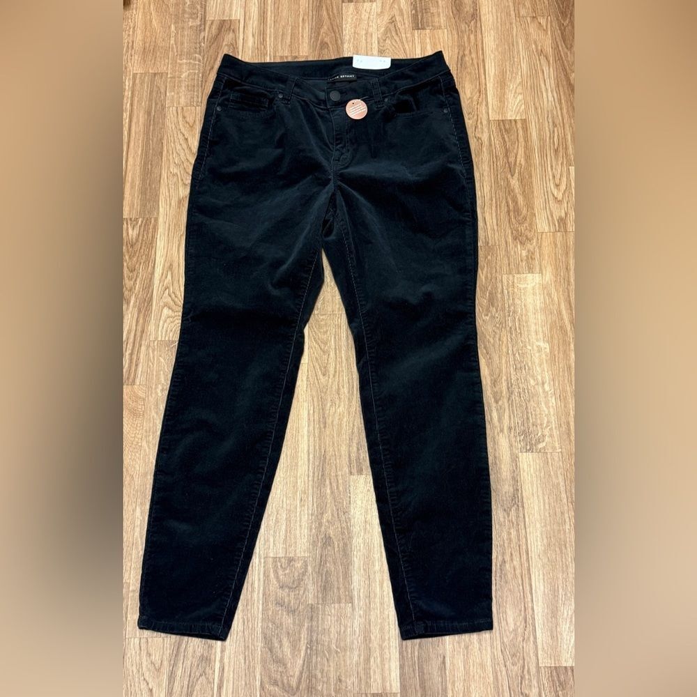 NWT Lane Bryant Mid Rise Skinny Velour Pants